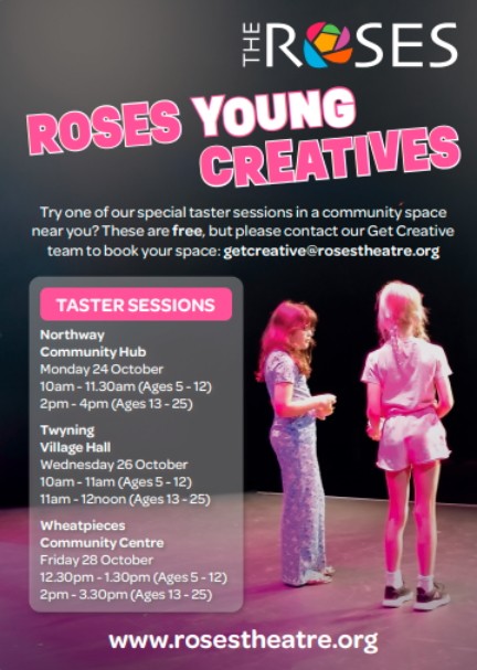 Roses Young Creatives launches with half term taster sessions